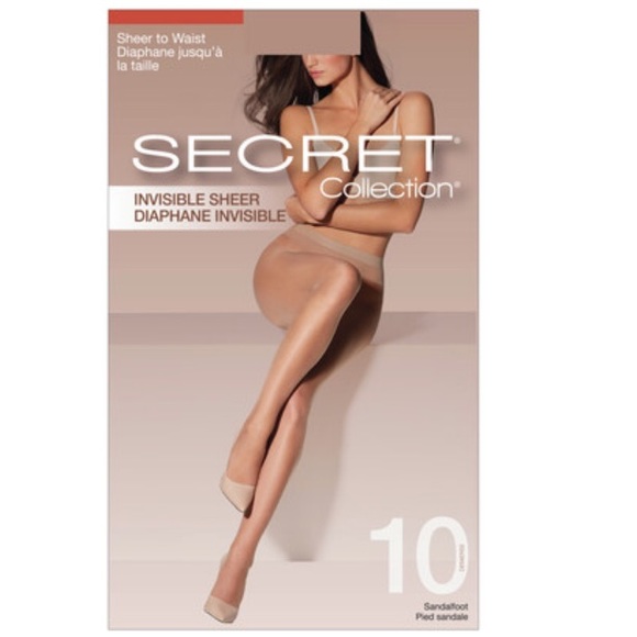 Secret Collection Invisible Sheer Pantyhose - Picture 1 of 11